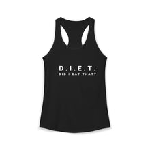 Load image into Gallery viewer, Women's Ideal Racerback Tank- "Did I Eat That"