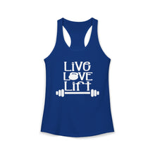 Load image into Gallery viewer, LIVE LOVE LIFT Women's  Racerback Tank