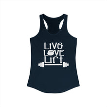Load image into Gallery viewer, LIVE LOVE LIFT Women's  Racerback Tank