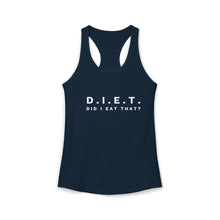Load image into Gallery viewer, Women's Ideal Racerback Tank- "Did I Eat That"