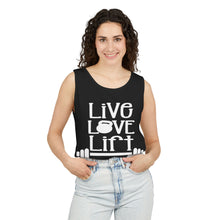 Load image into Gallery viewer, Classic White Tank Top — Lightweight Unisex Garment-Dyed Sleeveless Tee