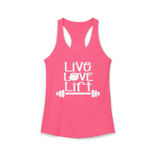 Load image into Gallery viewer, LIVE LOVE LIFT Women's  Racerback Tank