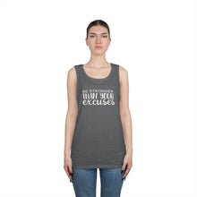 Load image into Gallery viewer, Motivational Tank Top — "Be Stronger Than Your Excuses" Fitness Gym Shirt