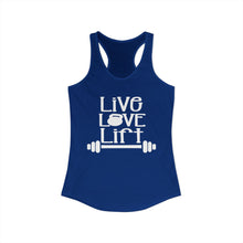 Load image into Gallery viewer, LIVE LOVE LIFT Women's  Racerback Tank