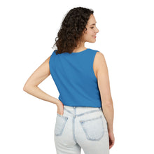 Load image into Gallery viewer, Classic White Tank Top — Lightweight Unisex Garment-Dyed Sleeveless Tee