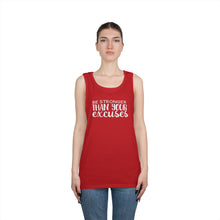 Load image into Gallery viewer, Motivational Tank Top — "Be Stronger Than Your Excuses" Fitness Gym Shirt