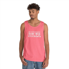 Load image into Gallery viewer, Motivational Tank Top — "Be Stronger Than Your Excuses" Fitness Gym Shirt