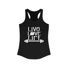 Load image into Gallery viewer, LIVE LOVE LIFT Women's  Racerback Tank
