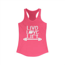 Load image into Gallery viewer, LIVE LOVE LIFT Women's  Racerback Tank