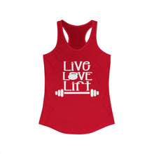 Load image into Gallery viewer, LIVE LOVE LIFT Women's  Racerback Tank