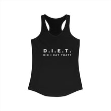 Load image into Gallery viewer, Women's Ideal Racerback Tank- "Did I Eat That"