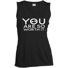 Load image into Gallery viewer, LST352 Ladies&#39; Sleeveless V-Neck Performance Tee