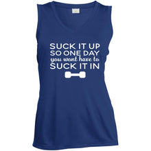 Load image into Gallery viewer, LST352 Ladies&#39; Sleeveless V-Neck Performance Tee
