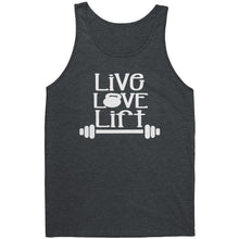 Load image into Gallery viewer, LIVE LOVE LIFT Canvas Tank