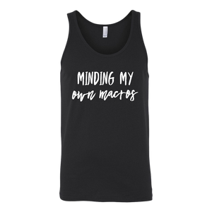 Minding My Own Macros Tees Tanks & Hoodies