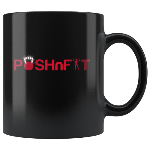 POSHnFIT Signature Collection- Blk Mug