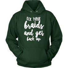 Load image into Gallery viewer, FIX YOUR BRAIDS Tees Tanks &amp; Hoodies