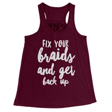 Load image into Gallery viewer, FIX THAT PONYTAIL FLOWY TANK
