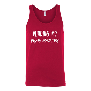 Minding My Own Macros Tees Tanks & Hoodies