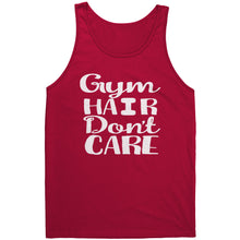 Load image into Gallery viewer, Gym Hair Don&#39;t Care Unisex tank