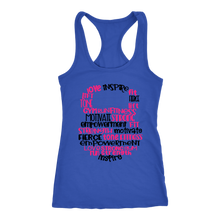 Load image into Gallery viewer, Kettle Bell Inspiration_Pink and Blk Tank