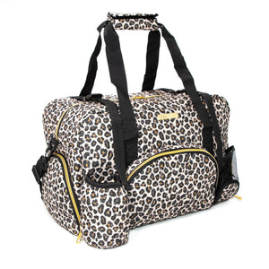 GRAB IT & GO FITNESS TRAVEL DUFFEL BAG- ANIMAL PRINT