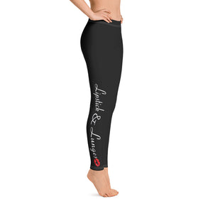 LIPSTICK & LUNGES Leggings