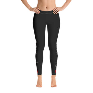 LIPSTICK & LUNGES Leggings